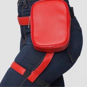 Next Level Harness Fanny Pack - Red